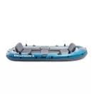 Felfújható csónak szett, Intex Excursion 5, 366 x 168 x 43 cm, kék, ötszemélyes, megerősített PVC, pumpával és evezőkkel (66325)