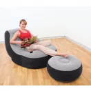 INTEX Ultra Lounge felfújható fotel, lábtartóval, 99 x 130 x 76cm (68564)