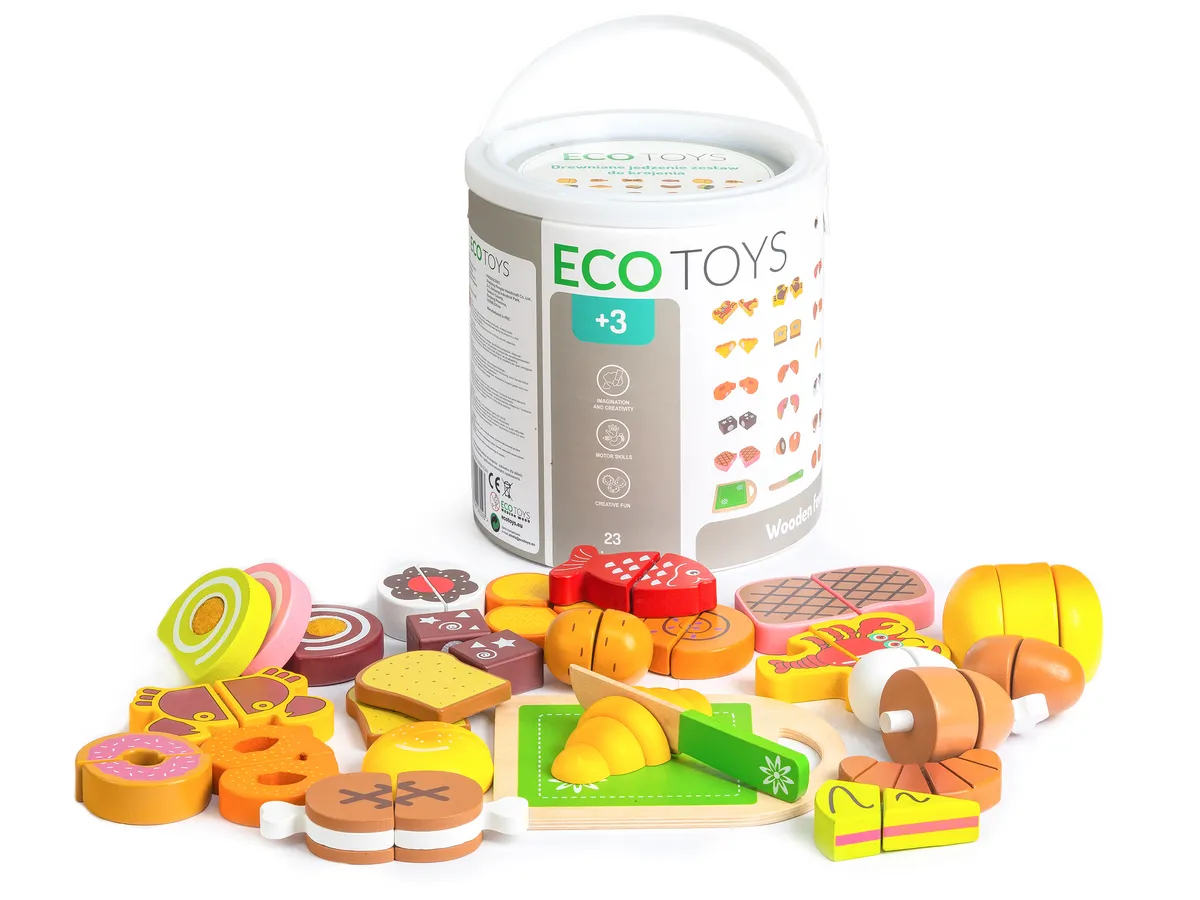 Játék élelmiszerkészlet, ECOTOYS TL87115, gyümölcsök – 1. kép Játék élelmiszerkészlet, ECOTOYS TL87115, gyümölcsök – 1. kép