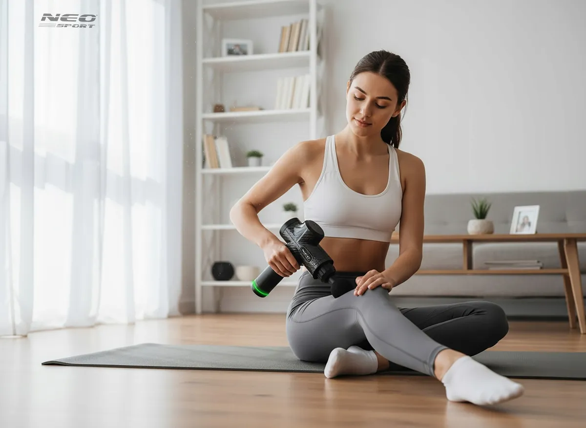 Masszázspisztoly, Neo-Sport NS-503, fekete – 14. kép Masszázspisztoly, Neo-Sport NS-503, fekete – 14. kép