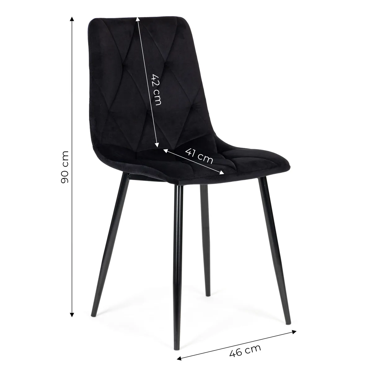Étkezőszék, ModernHome MC47-1, 4 db – 5. kép Étkezőszék, ModernHome MC47-1, 4 db – 5. kép