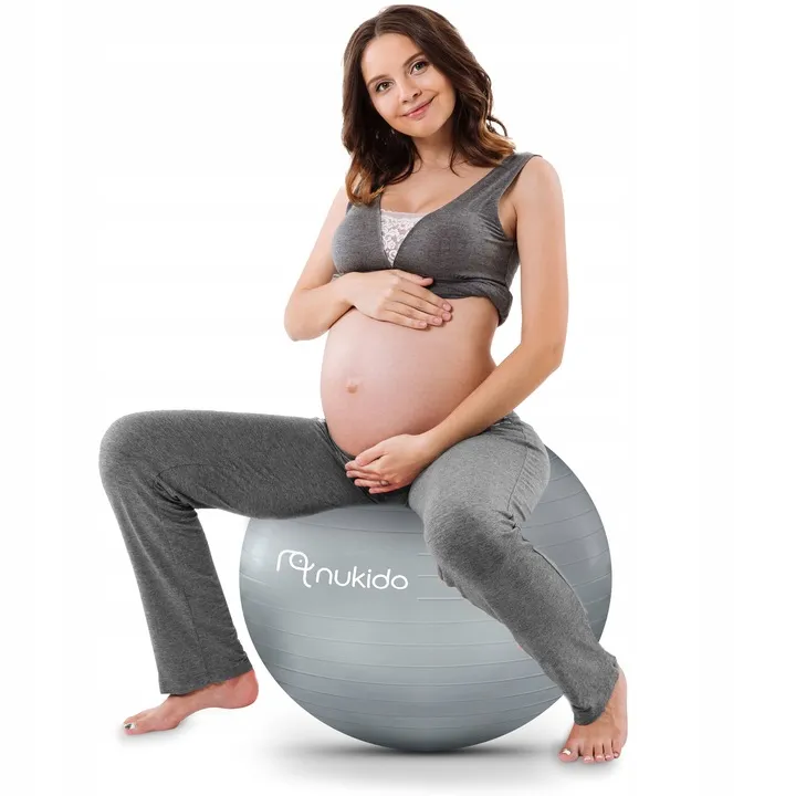 Fitnesz labda, Nukido NS-951, szürke – 3. kép