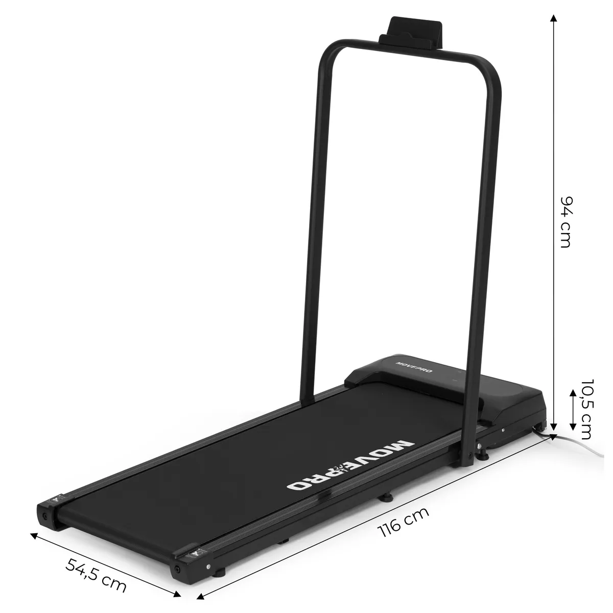 Futópad, MOVEPRO GB-F3820-F, 100 x 38 cm felület – 6. kép