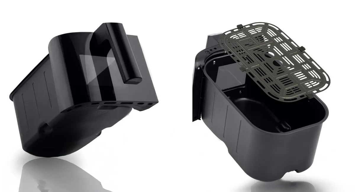 Air Fryer forrólevegős sütő, Berdsen BD-657, fekete – 6. kép