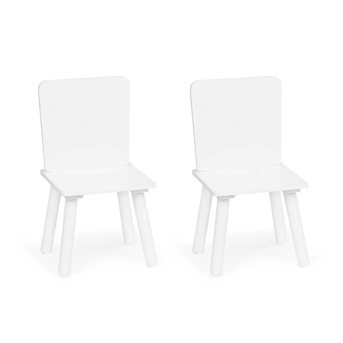 Gyerek asztal és szék szett, ECOTOYS WH135, fehér – 6. kép Gyerek asztal és szék szett, ECOTOYS WH135, fehér – 6. kép
