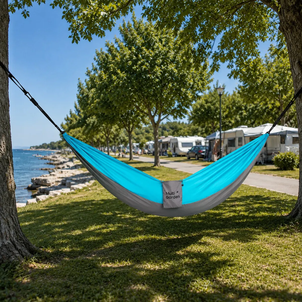 Függőágy, MultiGarden SMI-H300, 290 x 140 cm – 2. kép