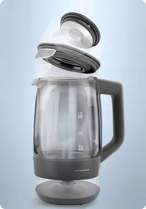 Vízforraló, Berdsen BD-711, 1700 ml – 9. kép Vízforraló, Berdsen BD-711, 1700 ml – 9. kép