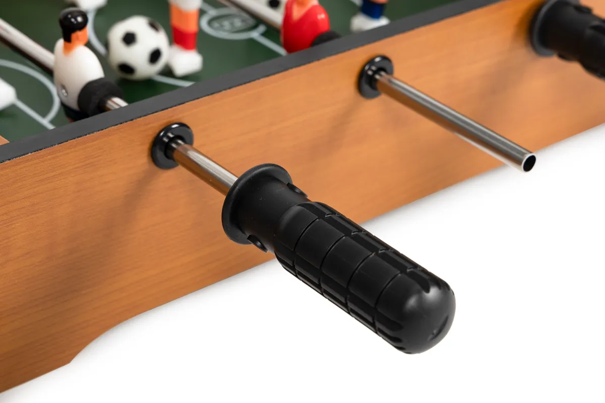 Csocsóasztal, MULTISTORE HC121402, zöld/fa – 4. kép Csocsóasztal, MULTISTORE HC121402, zöld/fa – 4. kép