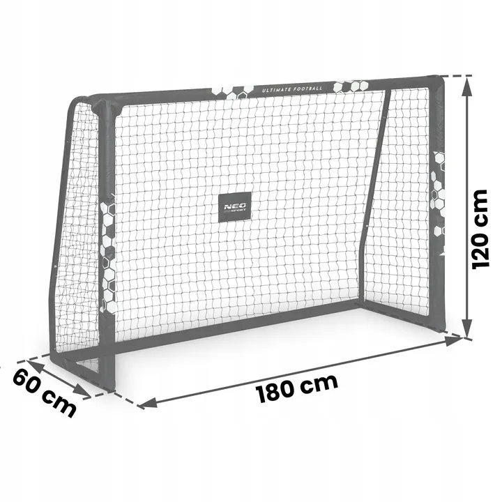 Futballkapu, Neo-Sport NS-462, 180 x 120 x 60 cm – 6. kép Futballkapu, Neo-Sport NS-462, 180 x 120 x 60 cm – 6. kép