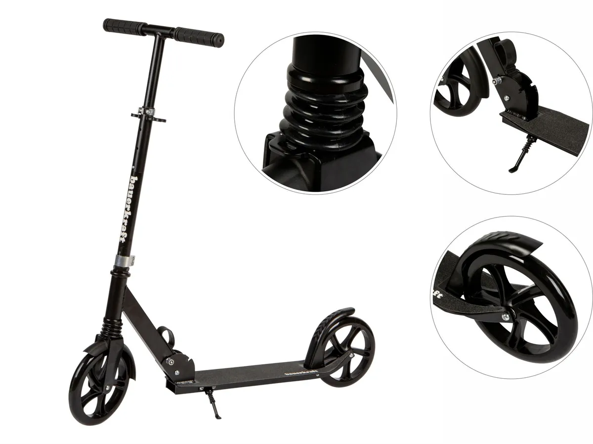 Klasszikus roller, Bauerkraft G-112, összecsukható – 2. kép Klasszikus roller, Bauerkraft G-112, összecsukható – 2. kép
