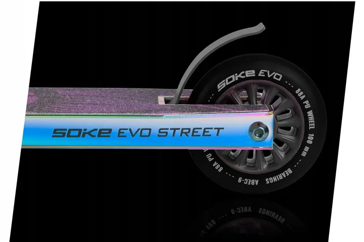 Kaszkadőr roller, SOKE EVO Street, neokróm – 5. kép Kaszkadőr roller, SOKE EVO Street, neokróm – 5. kép