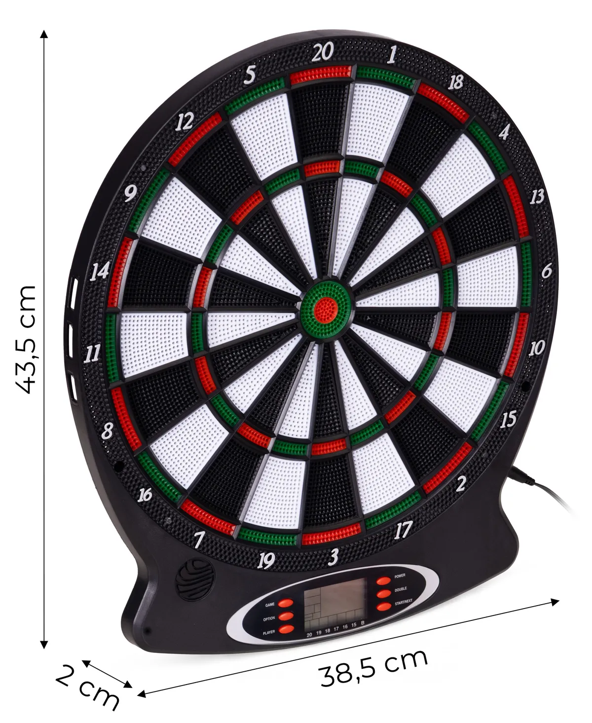 Elektronikus dartstábla, AP-100ANP, 38,5 x 43,5 x 2 cm – 5. kép