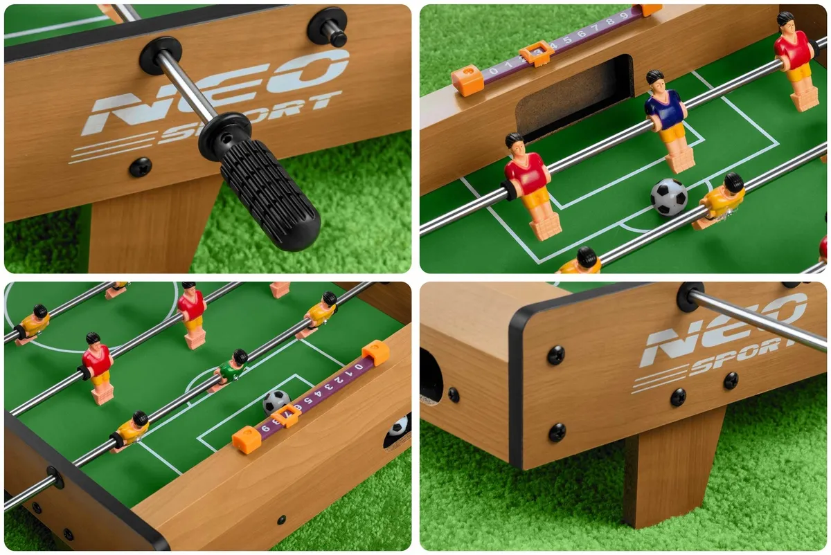 Csocsóasztal, Neo-Sport NS-436, zöld – 4. kép Csocsóasztal, Neo-Sport NS-436, zöld – 4. kép