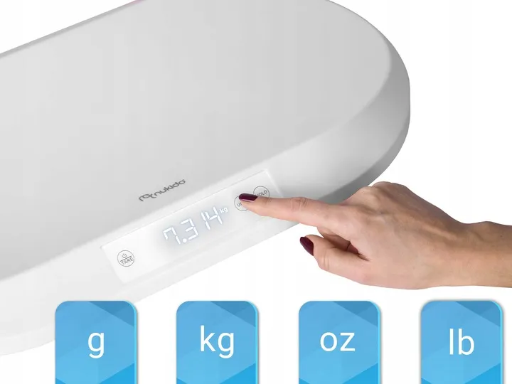 Elektronikus babamérleg, Nukido NK-950, fehér – 3. kép