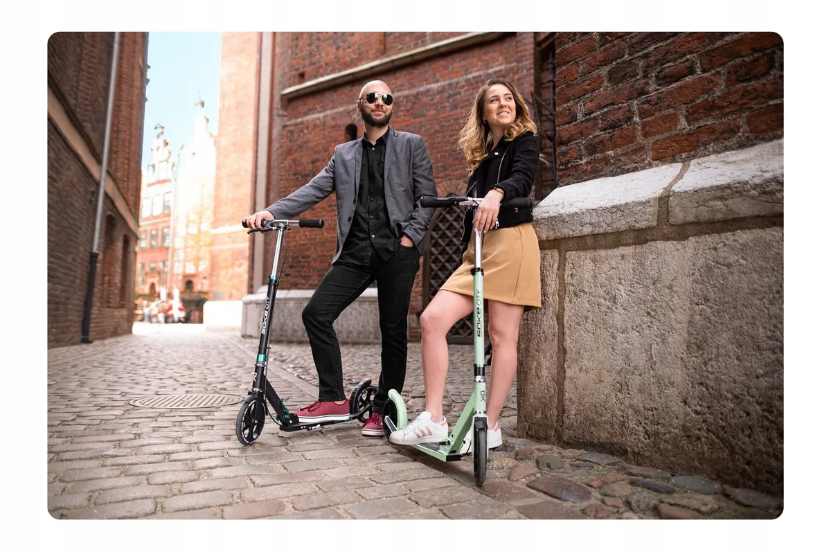 Klasszikus roller, SOKE City, zöld – 3. kép Klasszikus roller, SOKE City, zöld – 3. kép