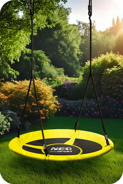 Fészekhinta, Neo-Sport Swingo, fekete/sárga – 2. kép Fészekhinta, Neo-Sport Swingo, fekete/sárga – 2. kép