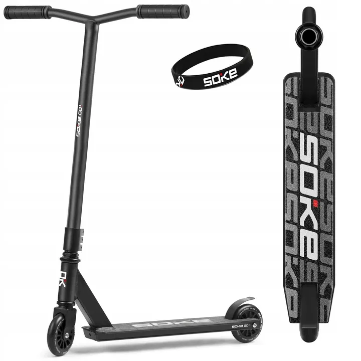 Kaszkadőr roller, SOKE GO!, fekete – 2. kép Kaszkadőr roller, SOKE GO!, fekete – 2. kép