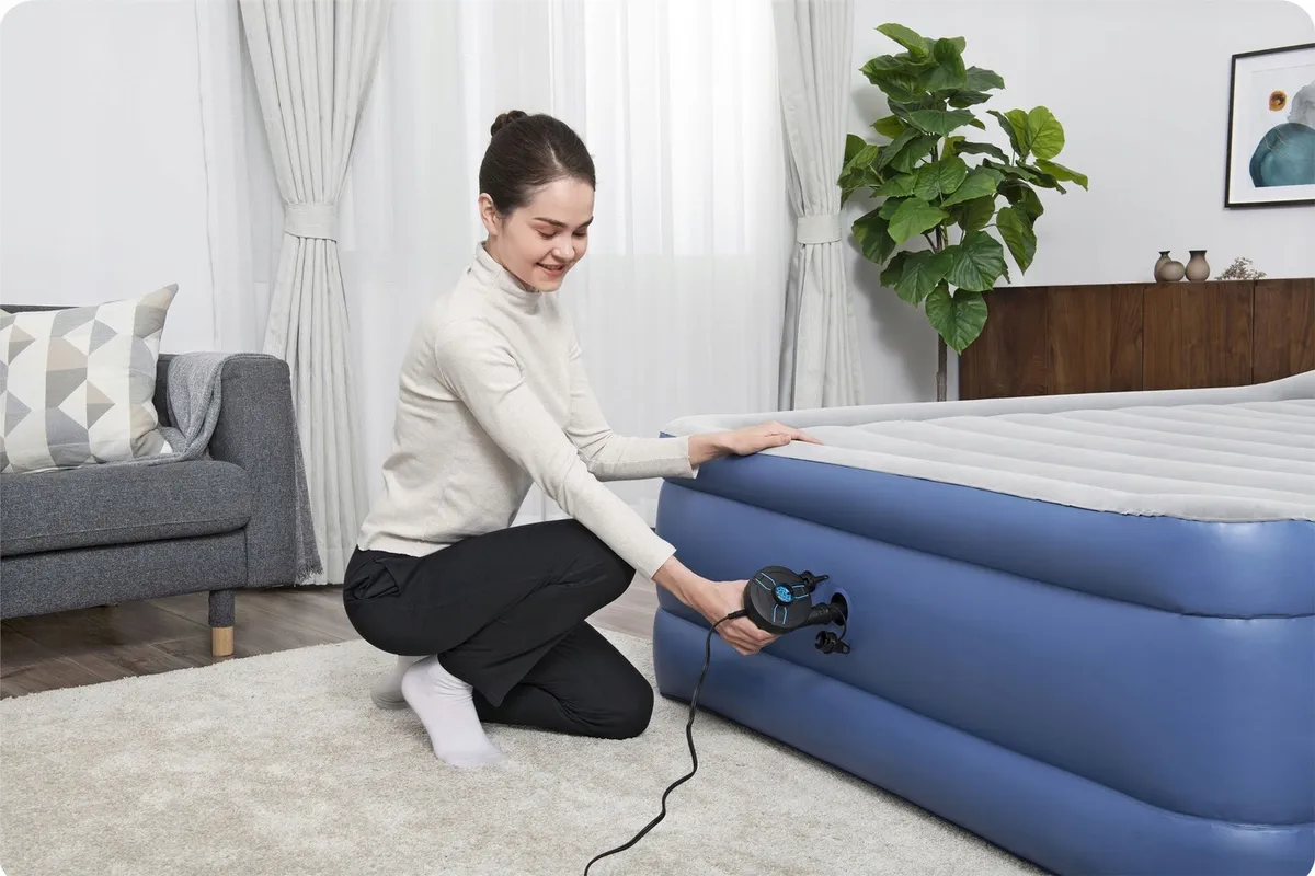 Elektromos pumpa, BESTWAY PowerTouch, fekete – 4. kép