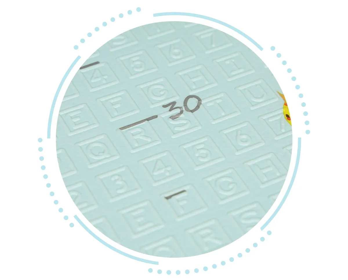 Játszószőnyeg, ECOTOYS, ECOEVA014 – 4. kép