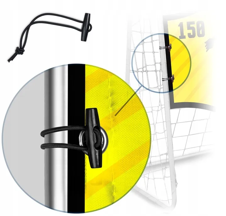 Célzóponyva futballkapura, Neo-Sport, 180 x 120 cm – 4. kép Célzóponyva futballkapura, Neo-Sport, 180 x 120 cm – 4. kép