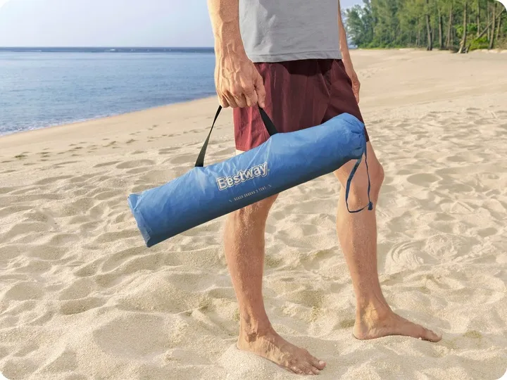 Strandsátor, BESTWAY Beach Ground 2, kék – 6. kép