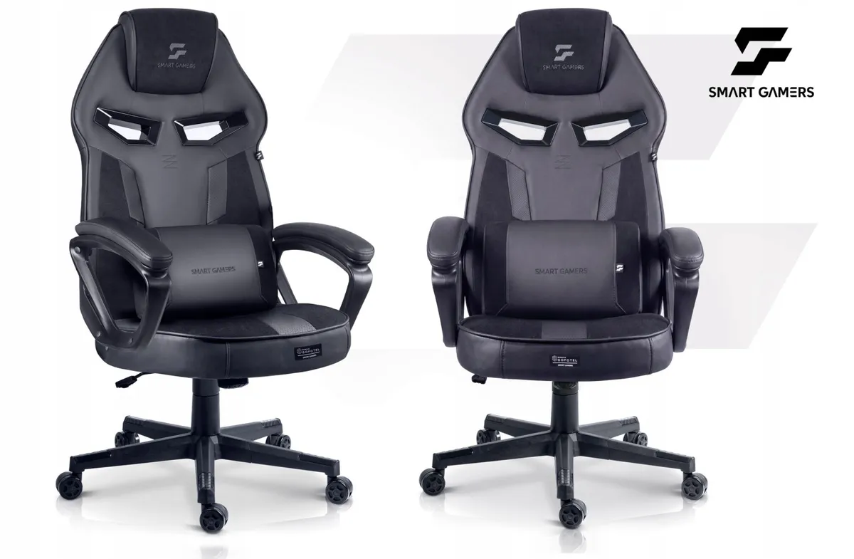 Gamer szék, Sofotel Furon, fekete – 1. kép Gamer szék, Sofotel Furon, fekete – 1. kép