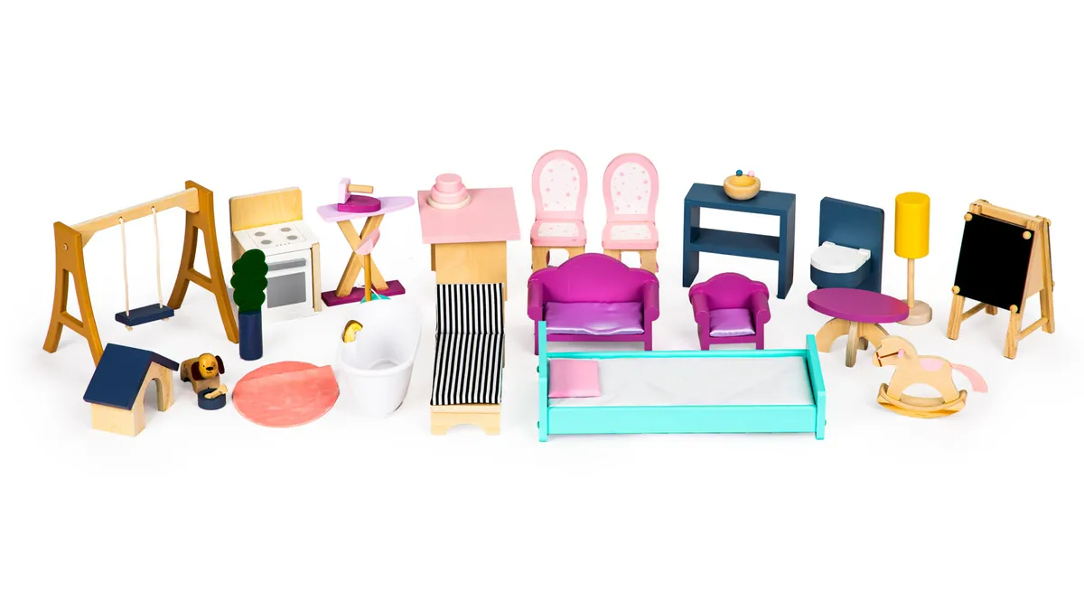 Fa babaház, ECOTOYS 8101, Maya rezidencia – 4. kép