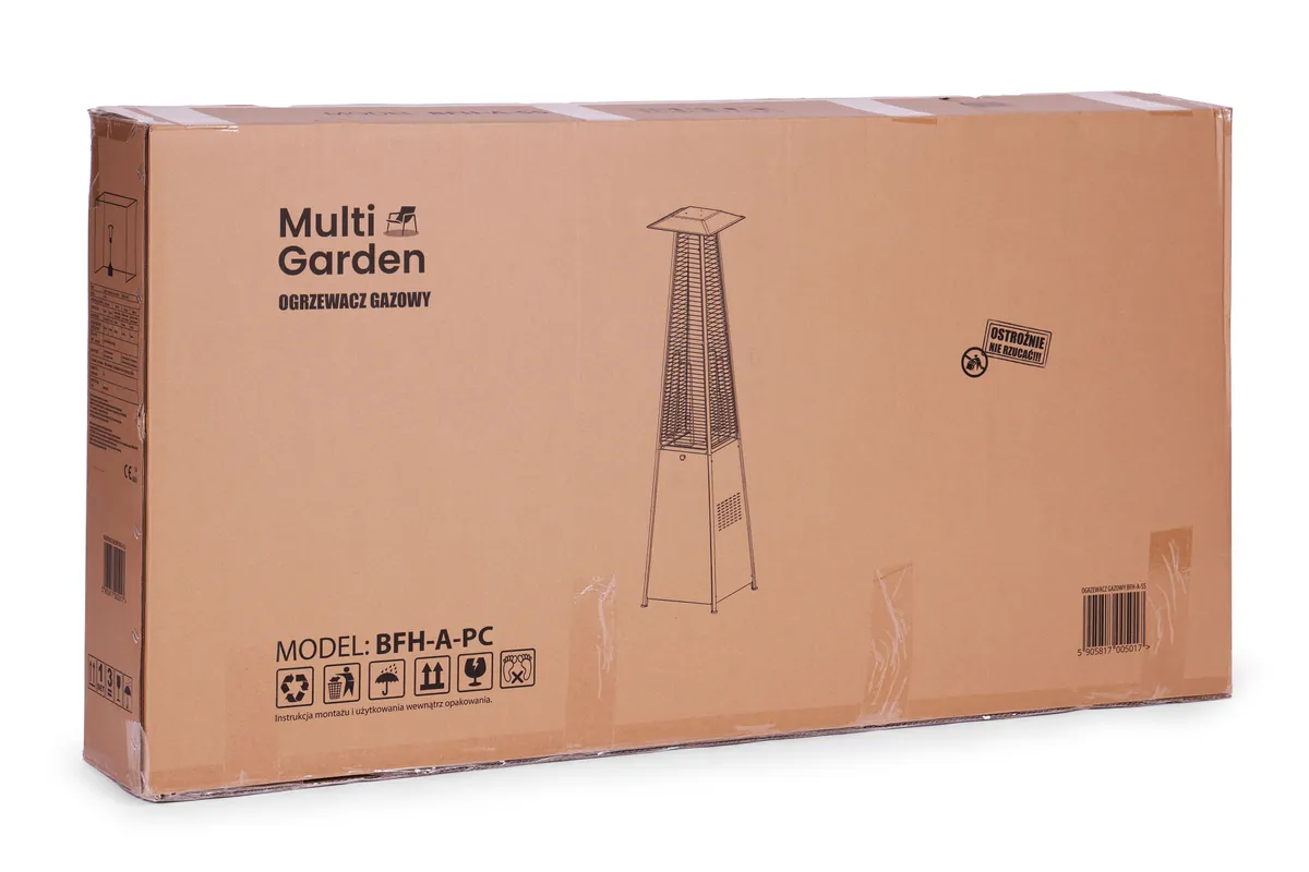 Gázos teraszfűtő, MultiGarden BFH-A-PC, 13 kW – 8. kép Gázos teraszfűtő, MultiGarden BFH-A-PC, 13 kW – 8. kép