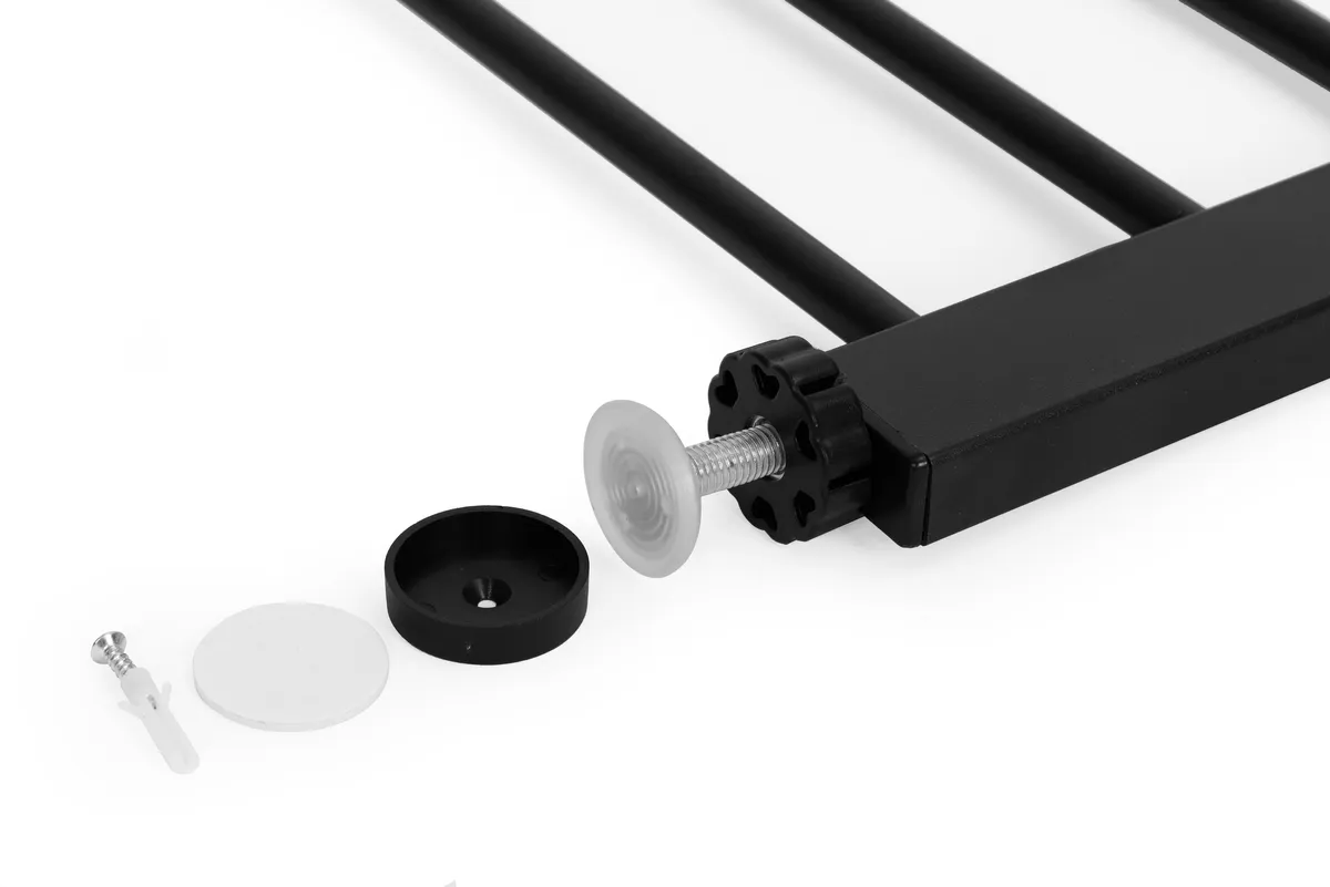 Biztonsági kapu, babarács, ECOTOYS SF-011A-BC – 3. kép A rács biztonsági részletei