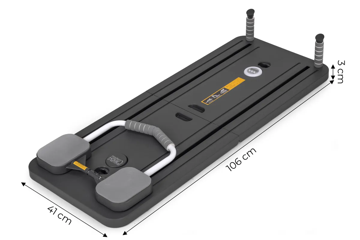 Pilates deszka, ModernHome GB-PL-01, 106 x 41 x 3 cm – 6. kép