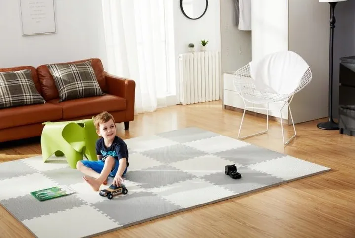 Játszószőnyeg, Ricokids 738200, fehér/szürke – 6. kép Játszószőnyeg, Ricokids 738200, fehér/szürke – 6. kép