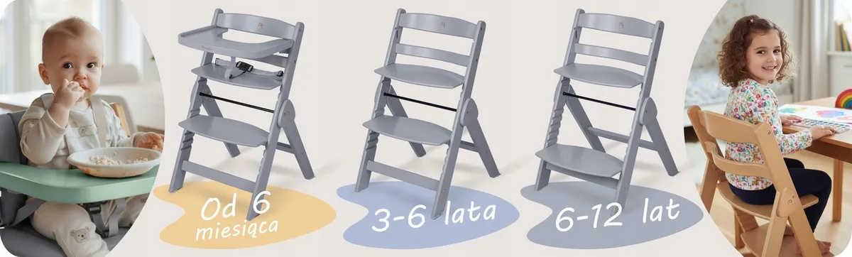 Etetőszék, Nukido Timo, fa – 3. kép