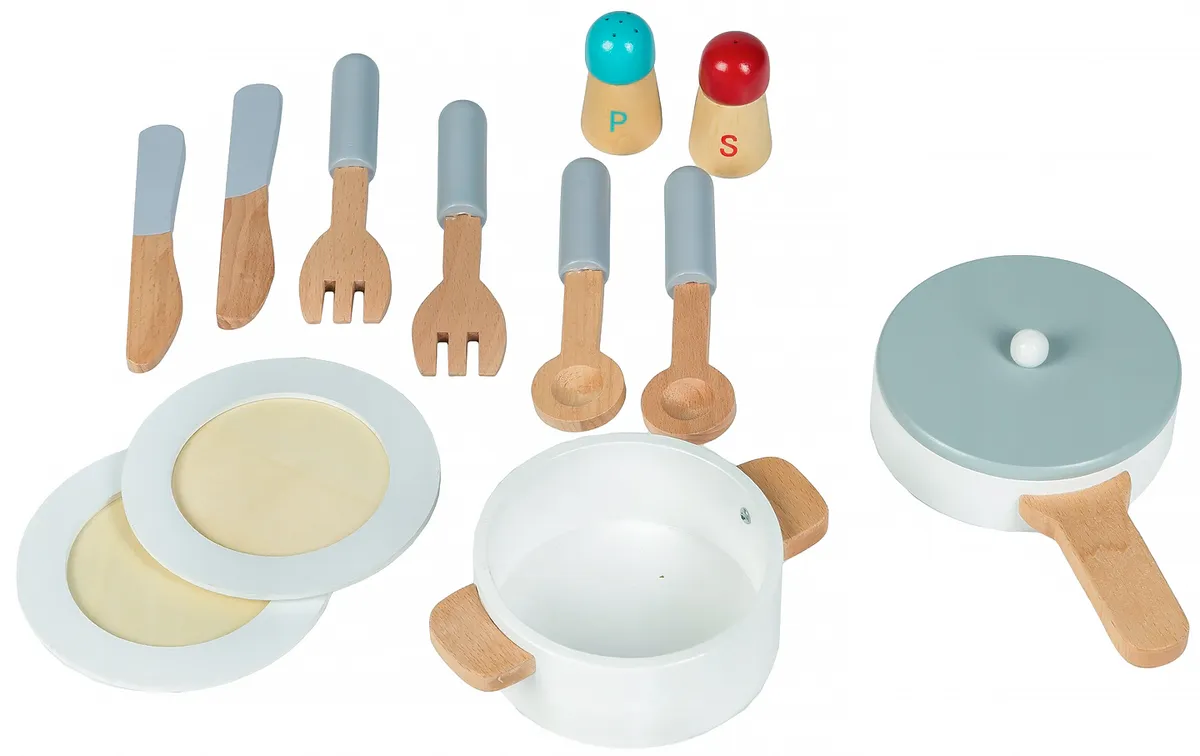 Játékkonyha, ECOTOYS 7253, fa – 4. kép Játékkonyha, ECOTOYS 7253, fa – 4. kép