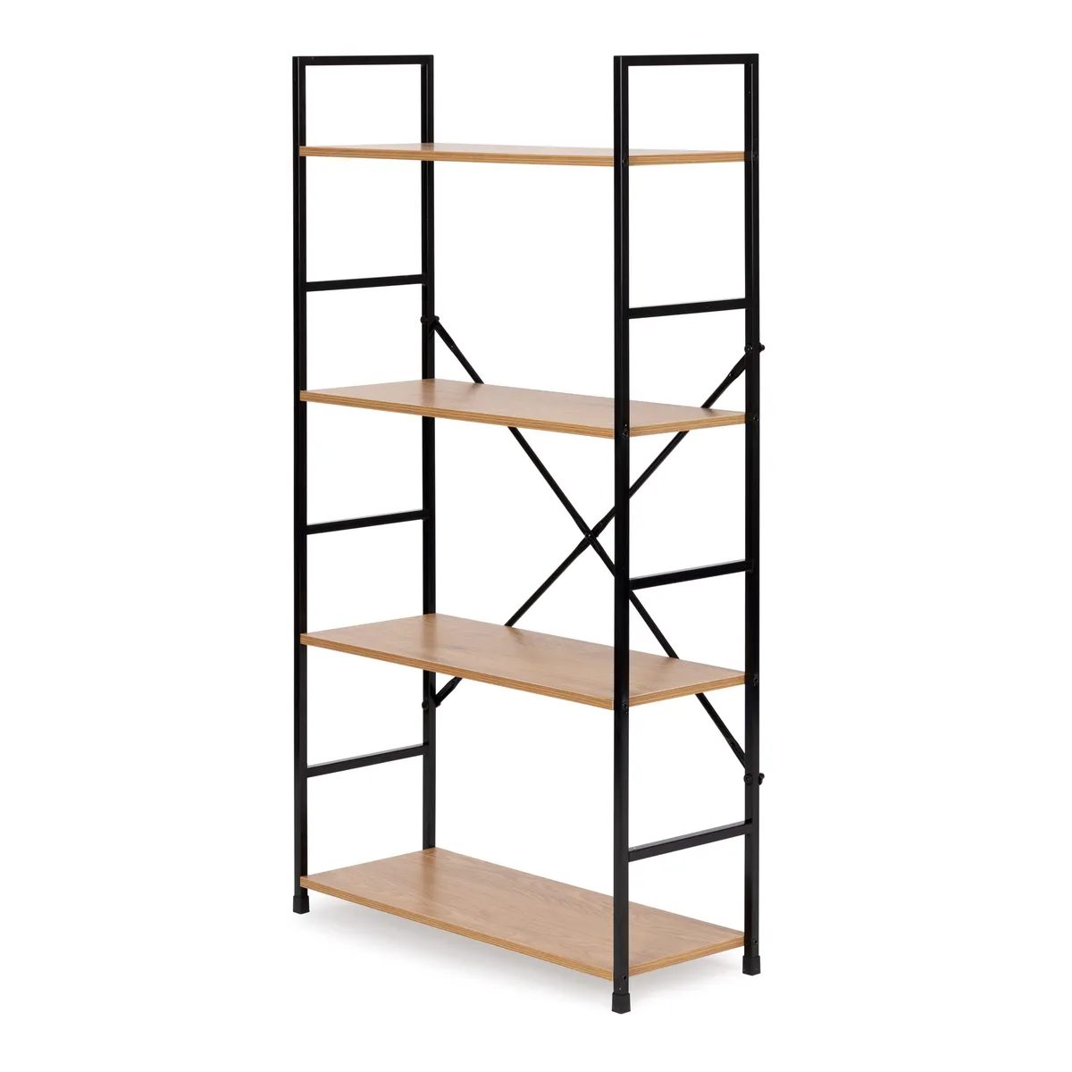 Könyvespolc, ModernHome CWJ6024112LG, 58,5 × 23,5 × 113 cm – 2. kép Könyvespolc, ModernHome CWJ6024112LG, 58,5 × 23,5 × 113 cm – 2. kép
