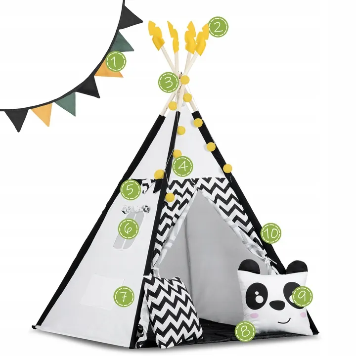 Gyereksátor, Nukido Tipi, Panda minta – 10. kép