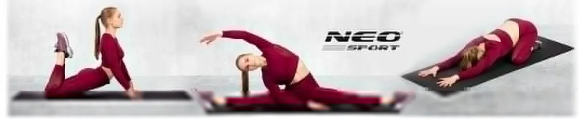Fitnesz trambulin, Neo-Sport, fekete/kék – 1. kép Fitnesz trambulin, Neo-Sport, fekete/kék – 1. kép