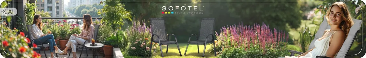 Kerti szék, Sofotel SO-983, bézs – 1. kép Kerti szék, Sofotel SO-983, bézs – 1. kép