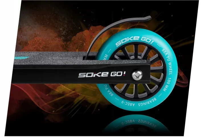 Kaszkadőr roller, SOKE GO!, narancssárga – 5. kép