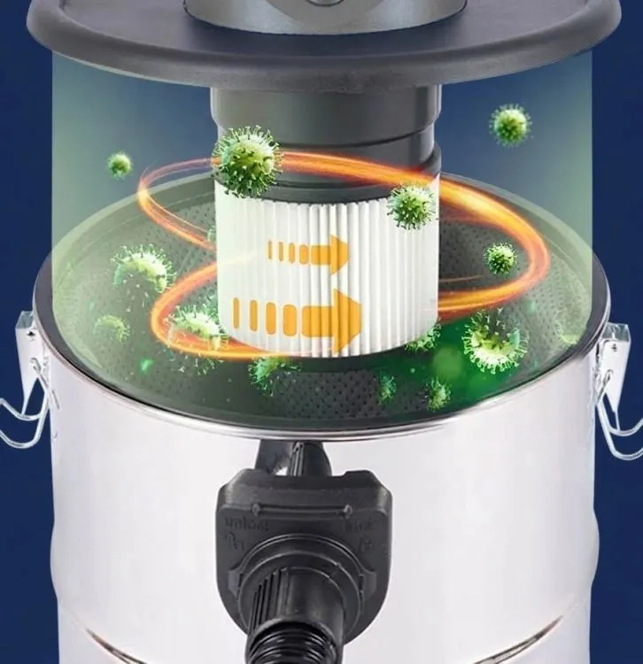 Elektromos hamuporszívó, Bauerkraft H-752, 1200 W – 6. kép Elektromos hamuporszívó, Bauerkraft H-752, 1200 W – 6. kép