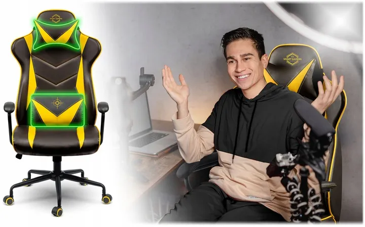 Gamer szék, Sofotel Blitzcrank, fekete – 5. kép Gamer szék, Sofotel Blitzcrank, fekete – 5. kép