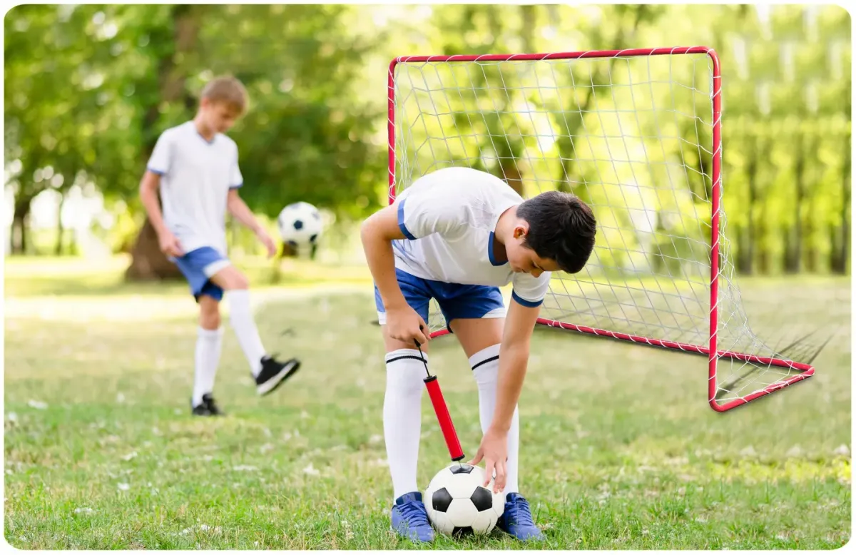 Futballkapu, Neo-Sport NS-450, 183 x 122 x 61 cm – 10. kép Futballkapu, Neo-Sport NS-450, 183 x 122 x 61 cm – 10. kép
