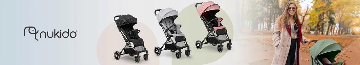 Babakocsi, Nukido Paseo, szürke – 1. kép Babakocsi, Nukido Paseo, szürke – 1. kép