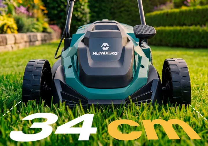 Elektromos fűnyíró, Humberg HM-612, zöld/fekete – 15. kép Elektromos fűnyíró, Humberg HM-612, zöld/fekete – 15. kép