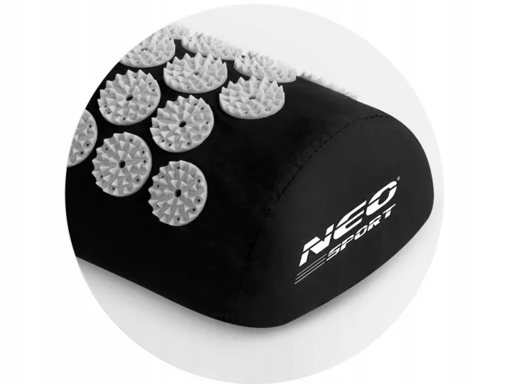 Akupresszúrás szőnyeg, Neo-Sport NS-901, fekete/szürke – 13. kép Akupresszúrás szőnyeg, Neo-Sport NS-901, fekete/szürke – 13. kép
