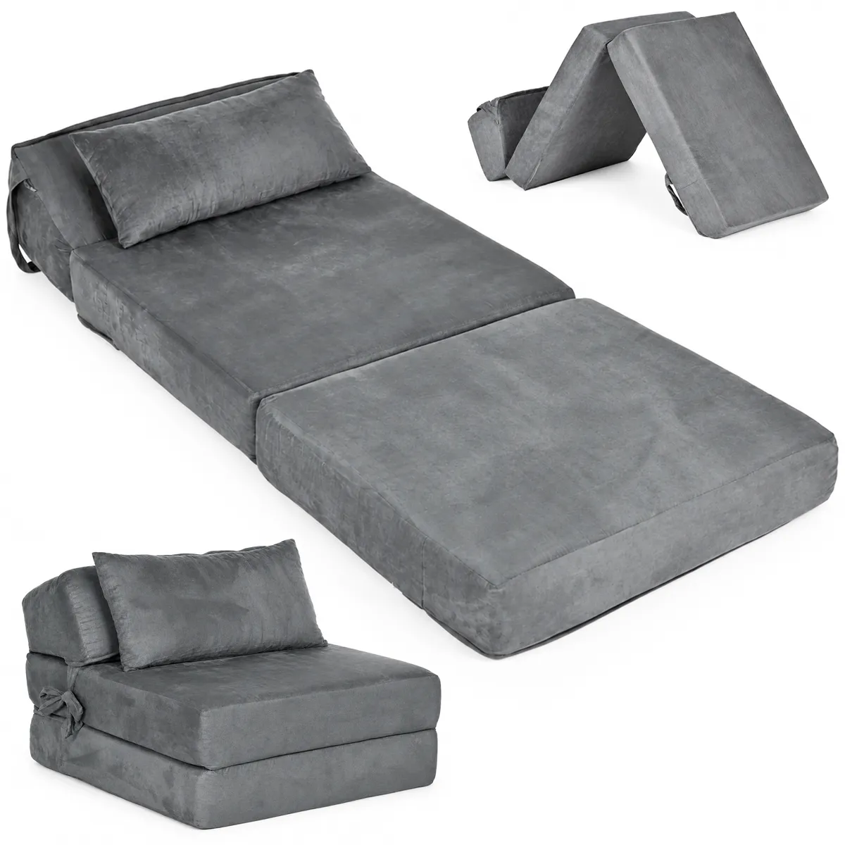 Kihúzható fotelágy, ModernHome DA001-4, 70 x 190 cm – 1. kép Kihúzható fotelágy, ModernHome DA001-4, 70 x 190 cm – 1. kép