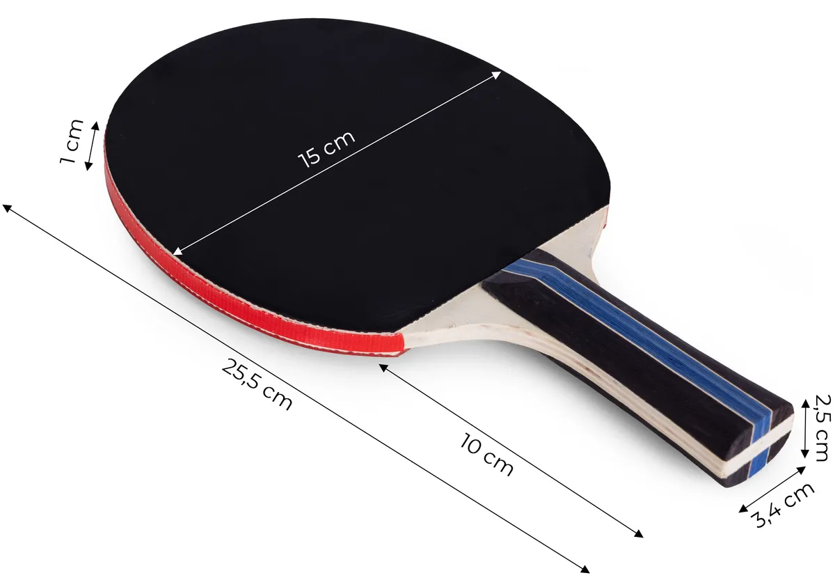 Pingpong készlet, Multistore AL-304, 2 ütő + 3 labda – 4. kép Pingpong készlet, Multistore AL-304, 2 ütő + 3 labda – 4. kép