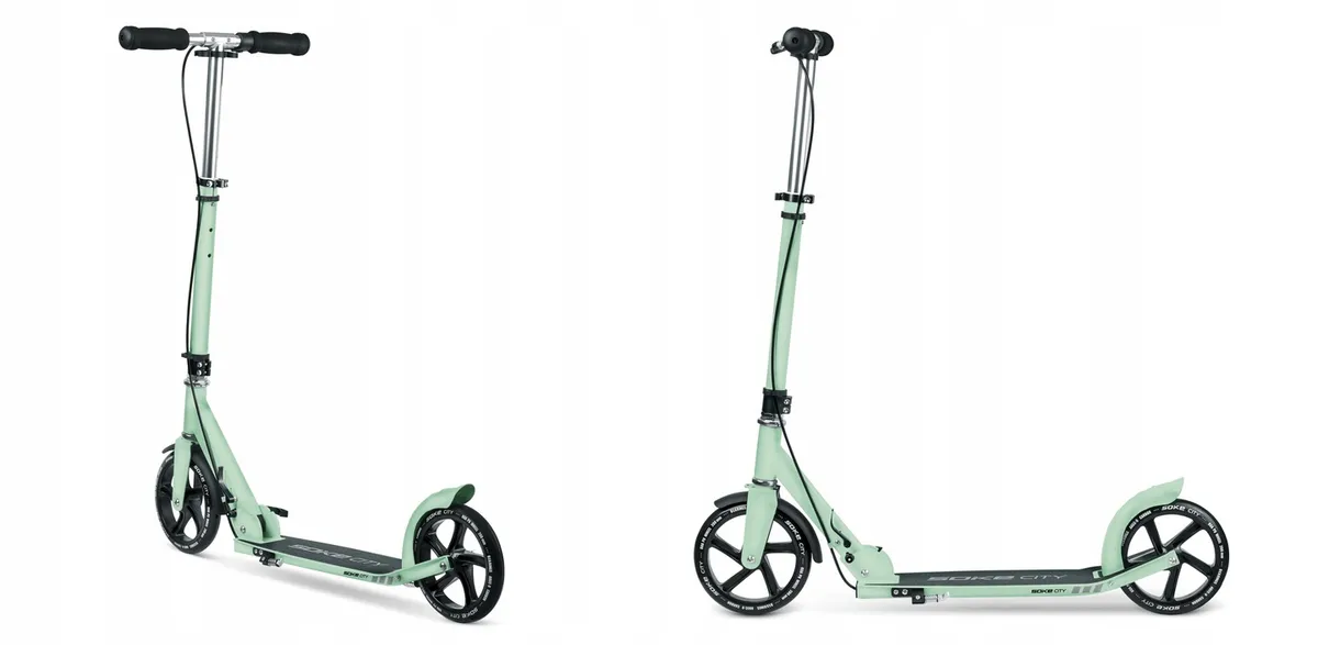 Klasszikus roller, SOKE City, zöld – 14. kép Klasszikus roller, SOKE City, zöld – 14. kép