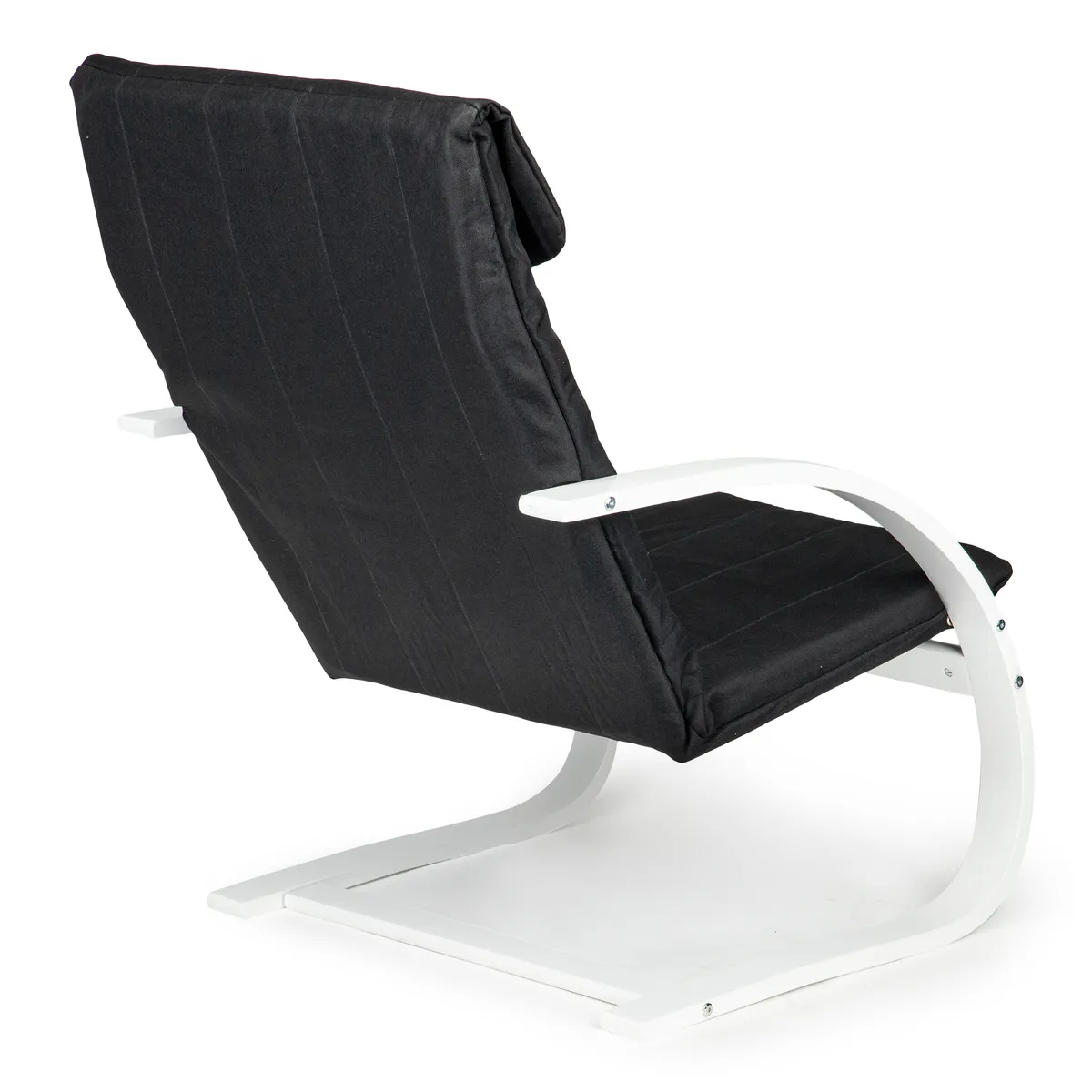 Hintaszék, ModernHome TXWQM-31, fekete/fehér – 3. kép Hintaszék, ModernHome TXWQM-31, fekete/fehér – 3. kép