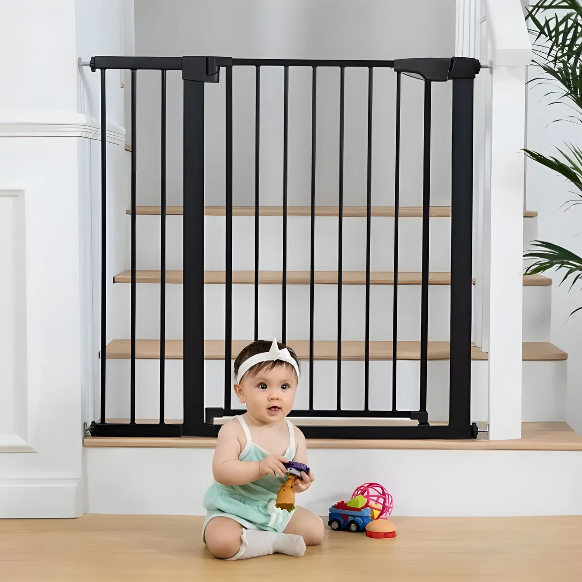 Biztonsági kapu, babarács, ECOTOYS SG-012-BC – 2. kép