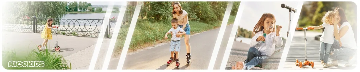 Gyerek roller, Ricokids Kodi, rózsaszín – 1. kép Gyerek roller, Ricokids Kodi, rózsaszín – 1. kép